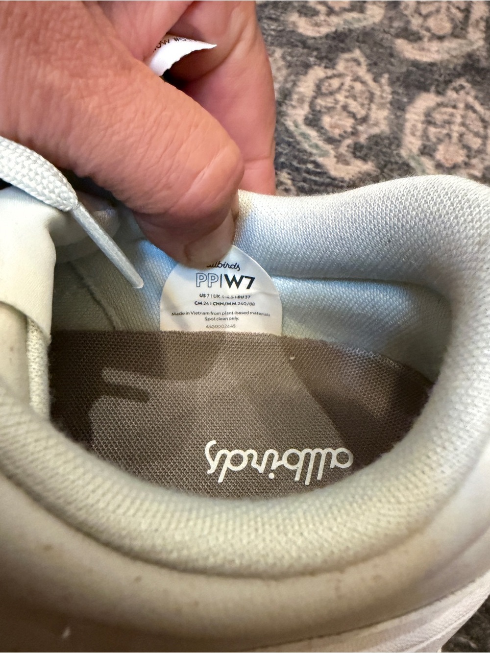 Allbirds woman’s size 7 - Picture 5 of 6
